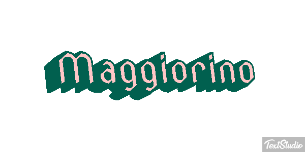 Maggiorino Текстовый эффект
