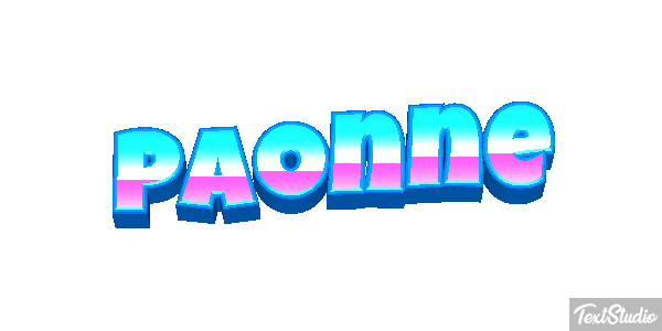 Paonne Efeito do texto
