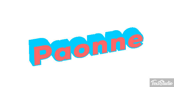 Paonne Efeito do texto