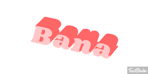 Bana Text effect