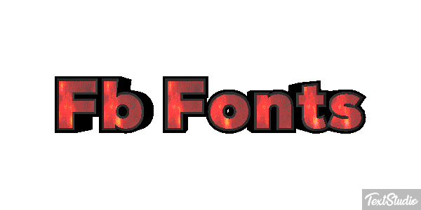 Fb Fonts テキスト効果