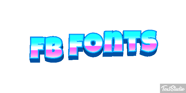 Fb Fonts テキスト効果