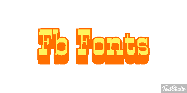 Fb Fonts テキスト効果