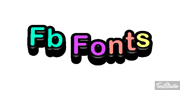 Fb Fonts テキスト効果
