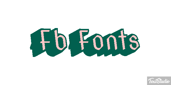 Fb Fonts テキスト効果
