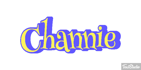 Channie Tekst effect