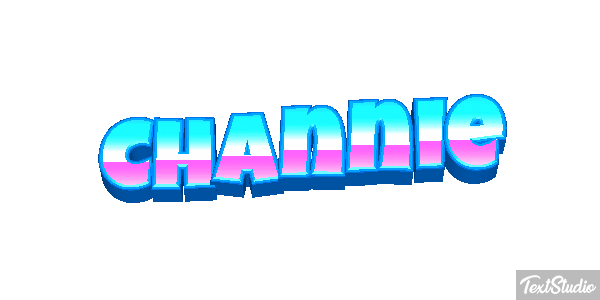 Channie Tekst effect