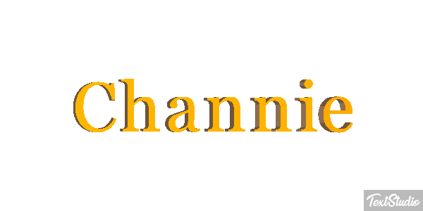 Channie Tekst effect