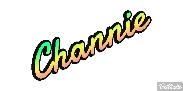 Channie Tekst effect
