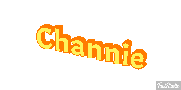 Channie Tekst effect