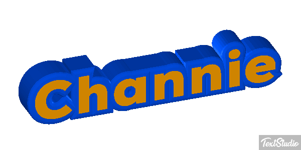 Channie Tekst effect