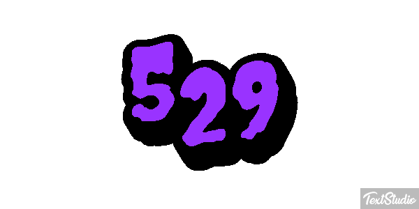 529 Text effect