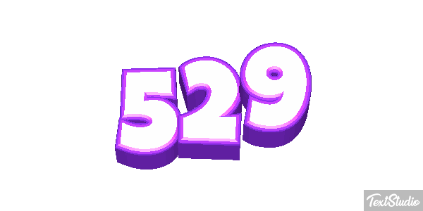 529 Text effect