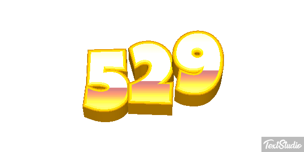 529 Text effect
