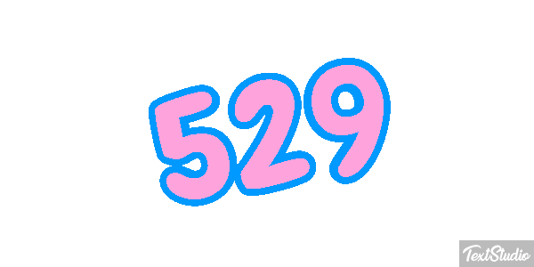 529 Text effect