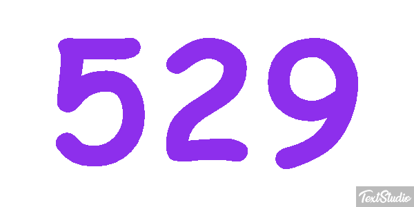 529 Text effect
