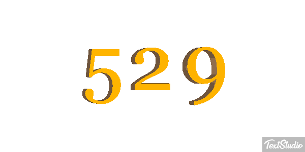 529 Text effect