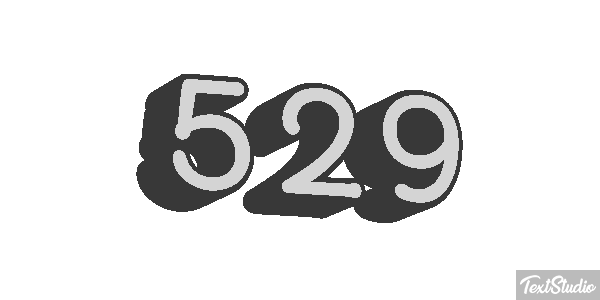 529 Text effect