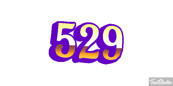 529 Text effect