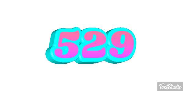 529 Text effect