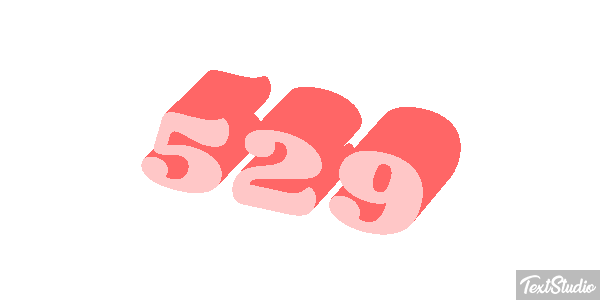 529 Text effect