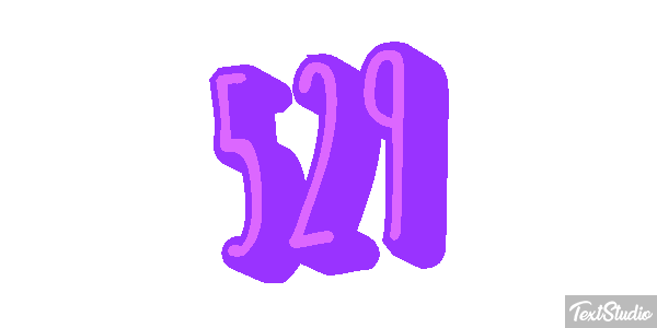 529 Text effect