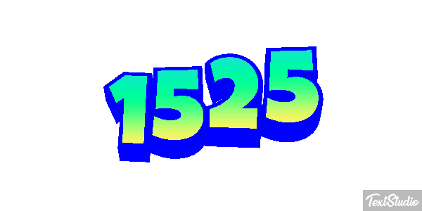 1525 テキスト効果