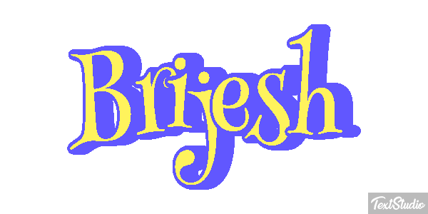 Brijesh Tekst effect