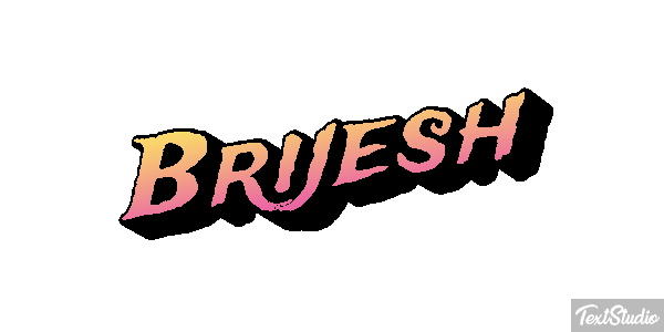 Brijesh Tekst effect