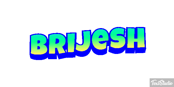 Brijesh Tekst effect