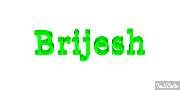 Brijesh Tekst effect
