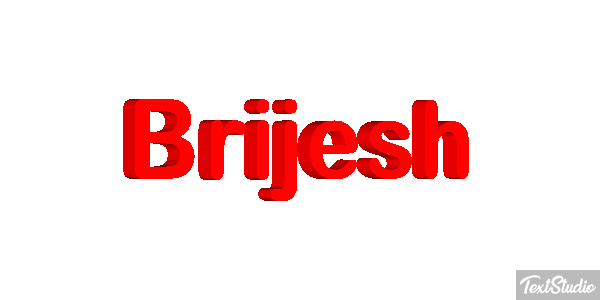 Brijesh Tekst effect