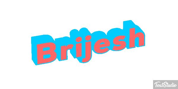 Brijesh Tekst effect