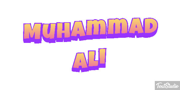 Muhammad Ali Effetto testo