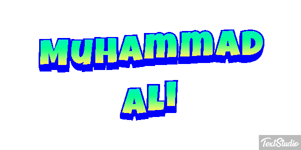 Muhammad Ali Effetto testo