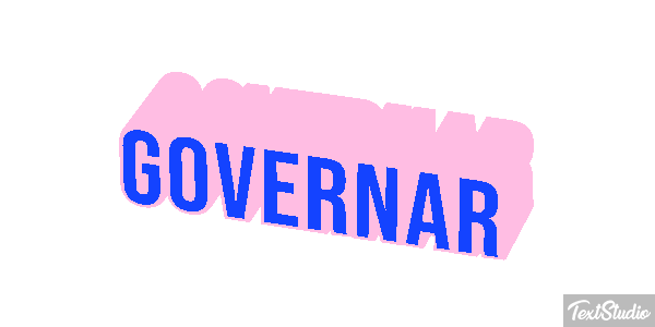 Governar Text effect