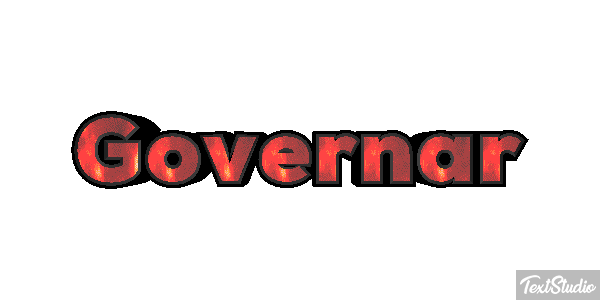 Governar Text effect