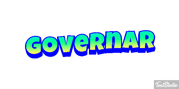 Governar Text effect