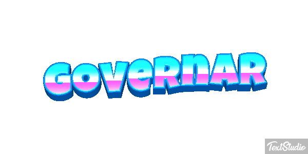 Governar Text effect
