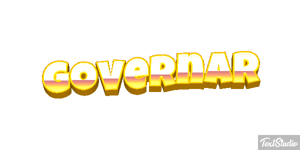 Governar Text effect