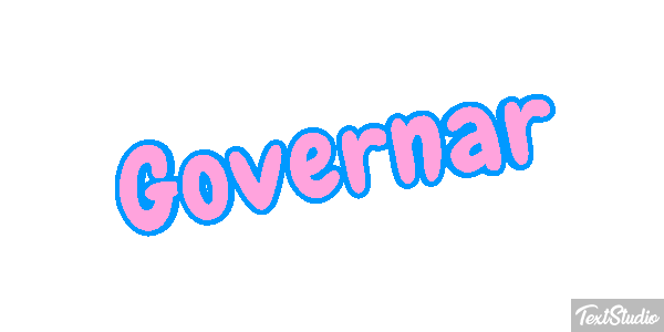 Governar Text effect