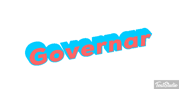 Governar Text effect