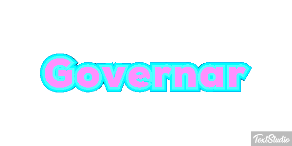 Governar Text effect