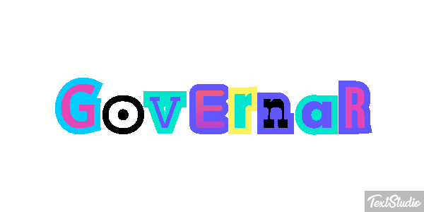Governar Text effect