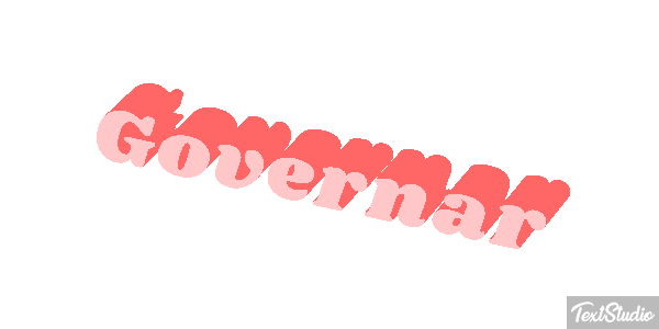 Governar Text effect