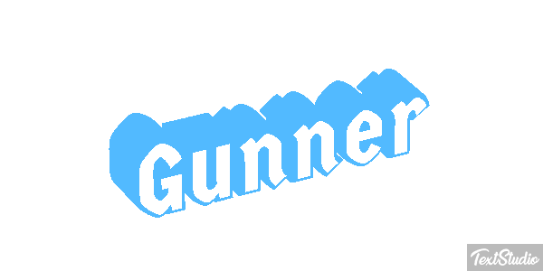 Gunner Efekt tekstowy