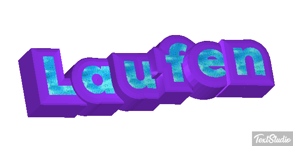 Laufen Texteffekt