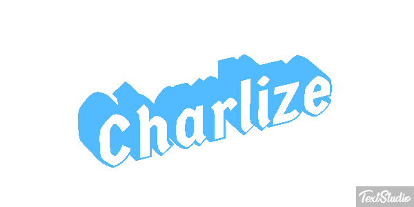 Charlize Text effect