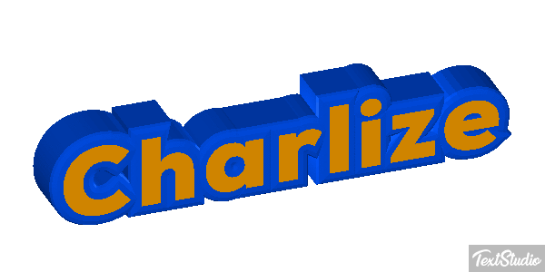 Charlize Text effect