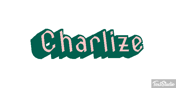 Charlize Text effect